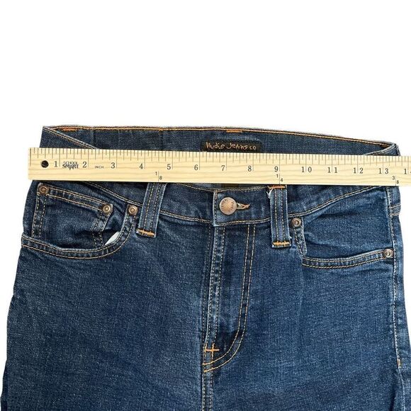 Nudie Jeans Slim Fit in Indigo Blue - Picture 8 of 11